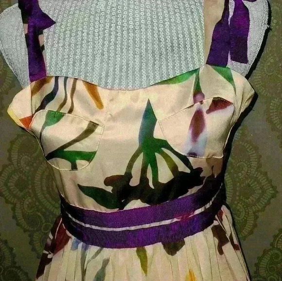 Two Twin Style tiered maxi dress size S - Picture 5 of 10